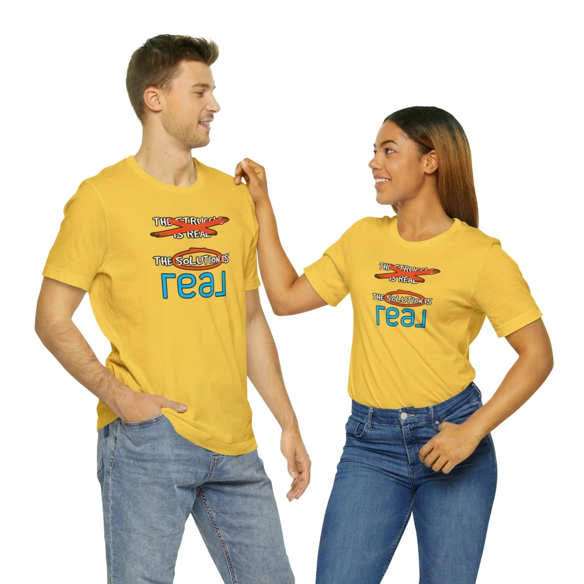 The Solution Is REAL - T-Shirt | ShirtyAgents