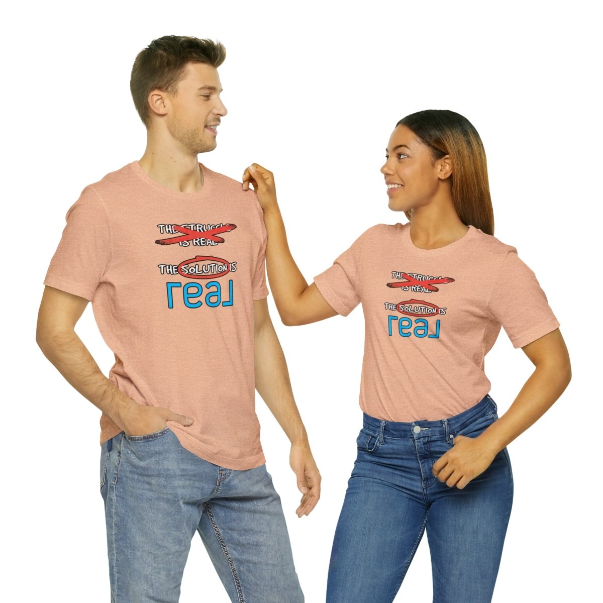 The Solution Is REAL - T-Shirt | ShirtyAgents