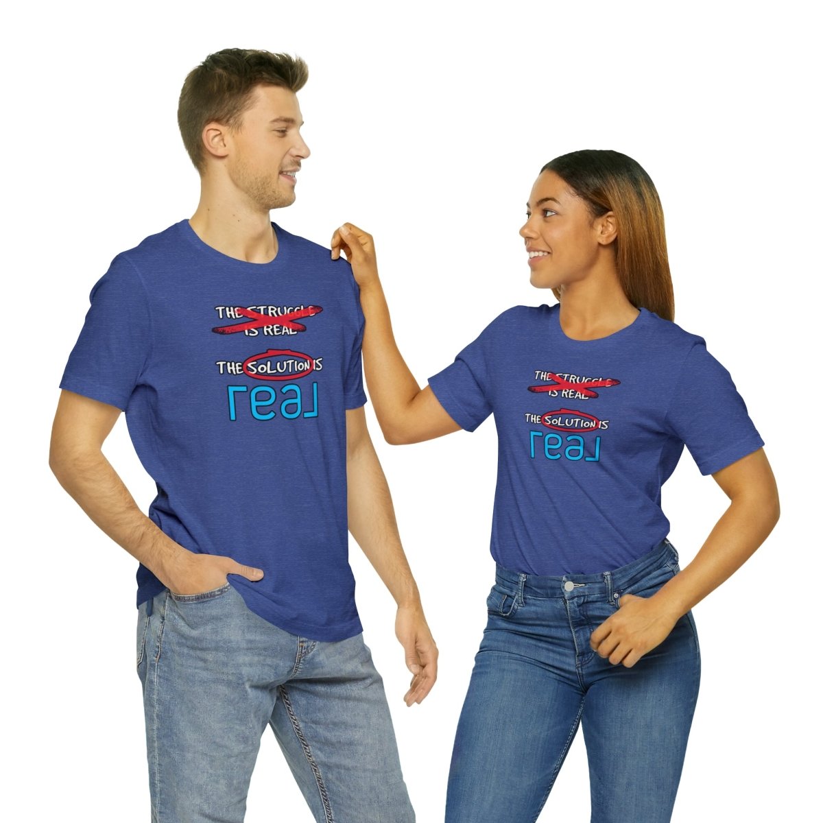 The Solution Is REAL - T-Shirt | ShirtyAgents