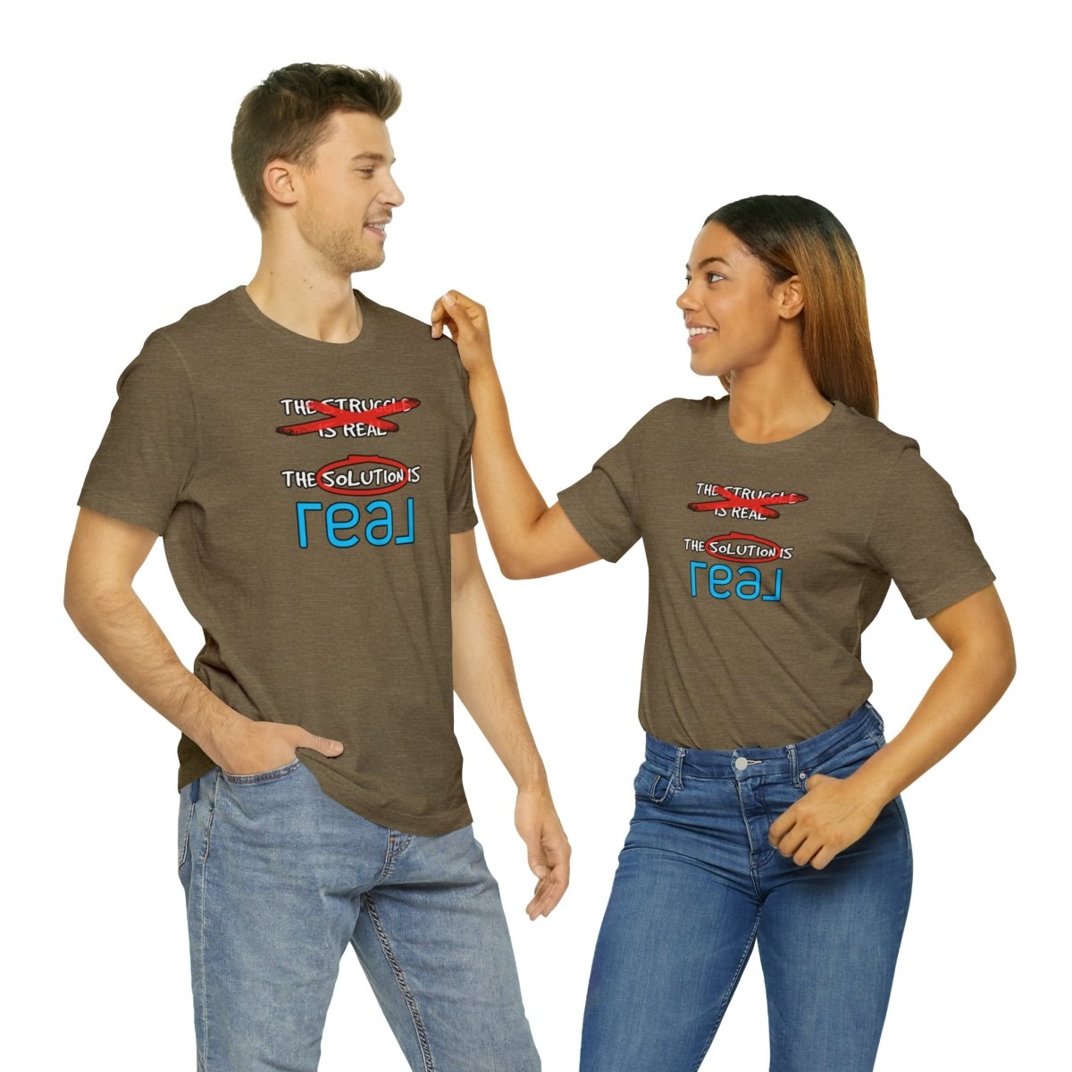 The Solution Is REAL - T-Shirt | ShirtyAgents
