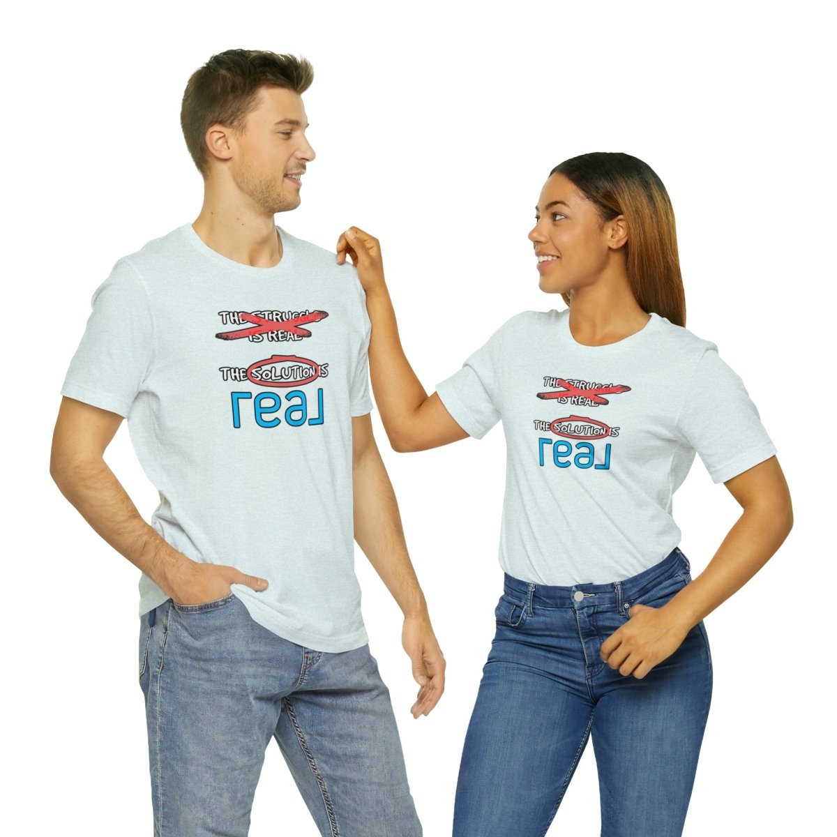 The Solution Is REAL - T-Shirt | ShirtyAgents