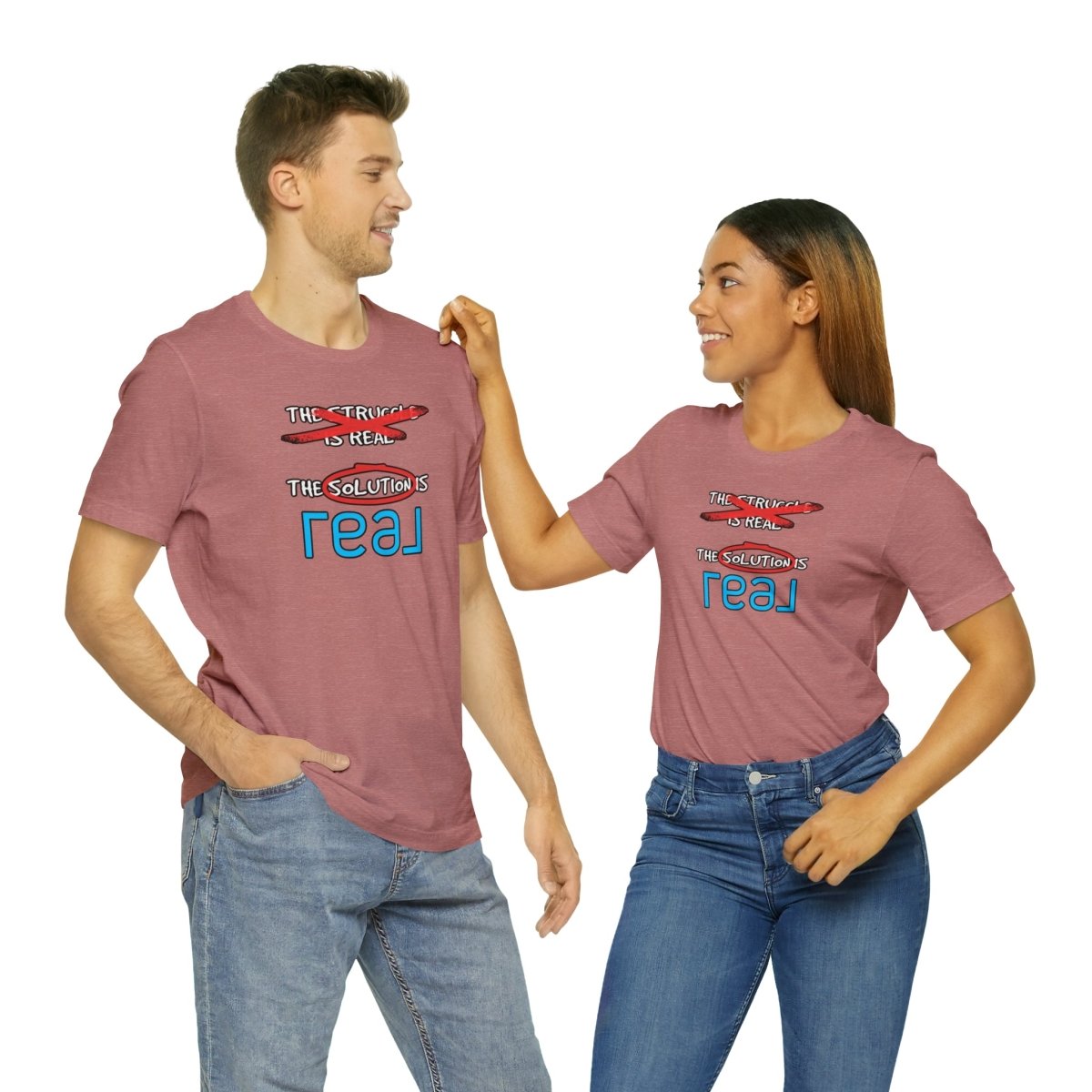 The Solution Is REAL - T-Shirt | ShirtyAgents