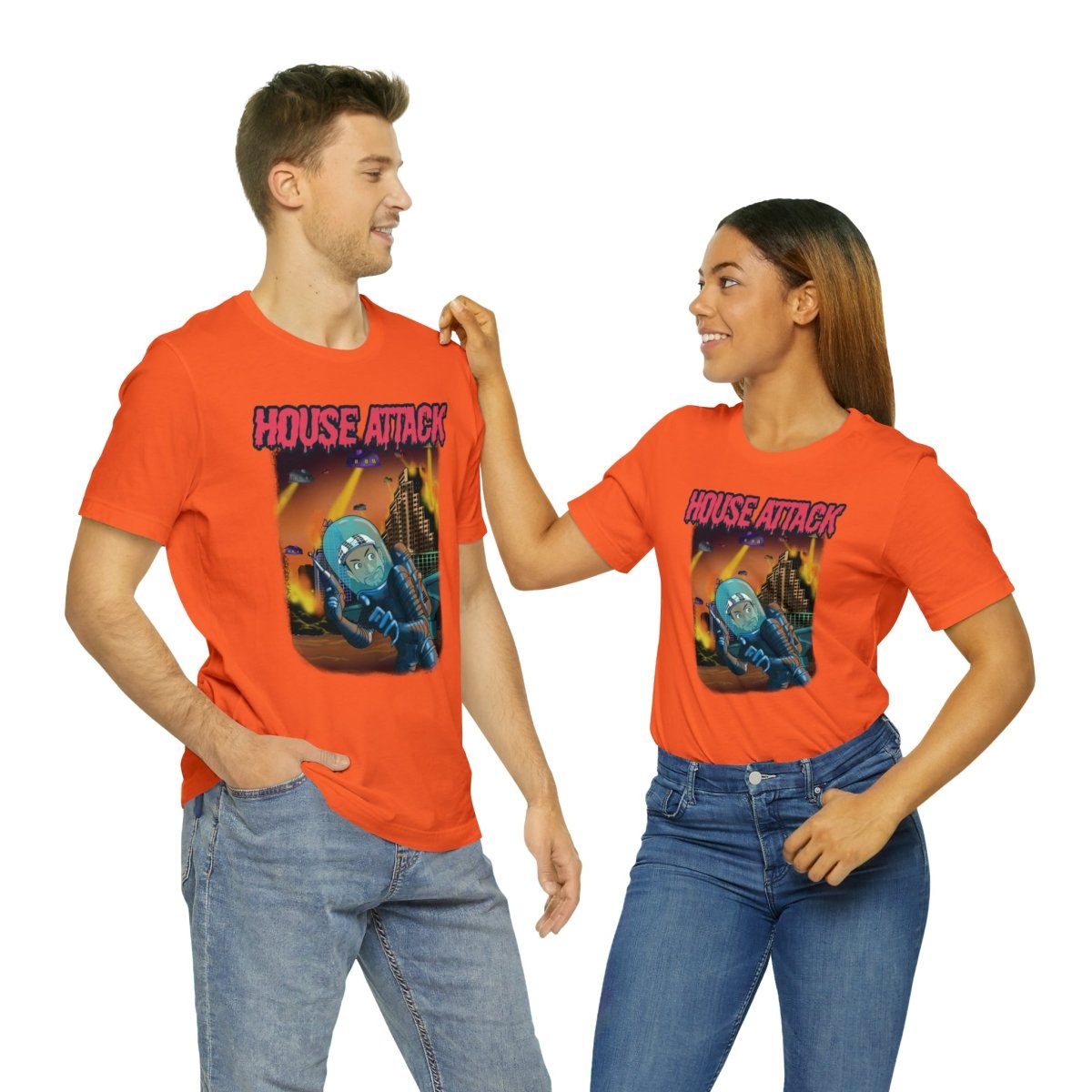 When Houses Attack" – Funny Realtor T-Shirt - T-Shirt | ShirtyAgents