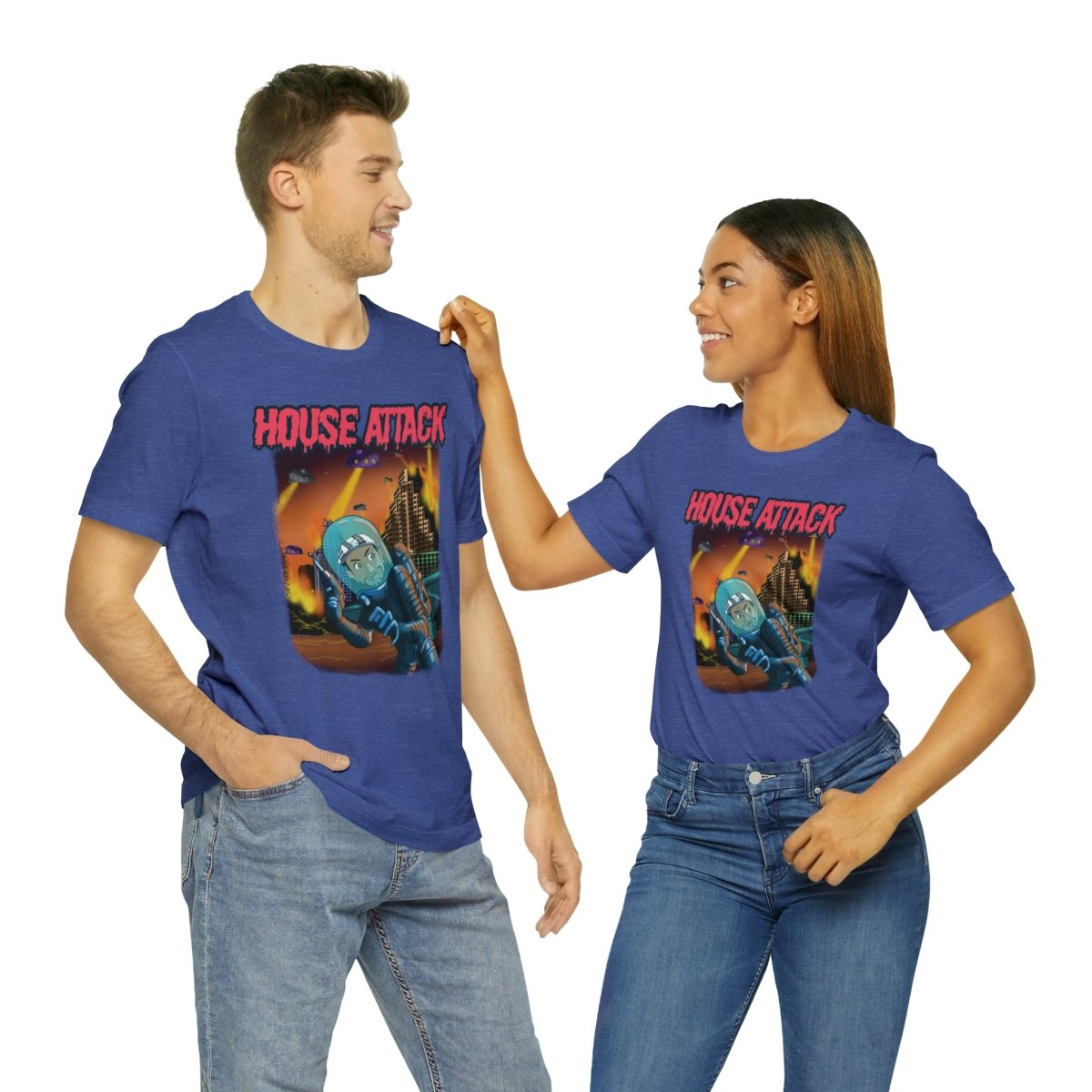 When Houses Attack" – Funny Realtor T-Shirt - T-Shirt | ShirtyAgents