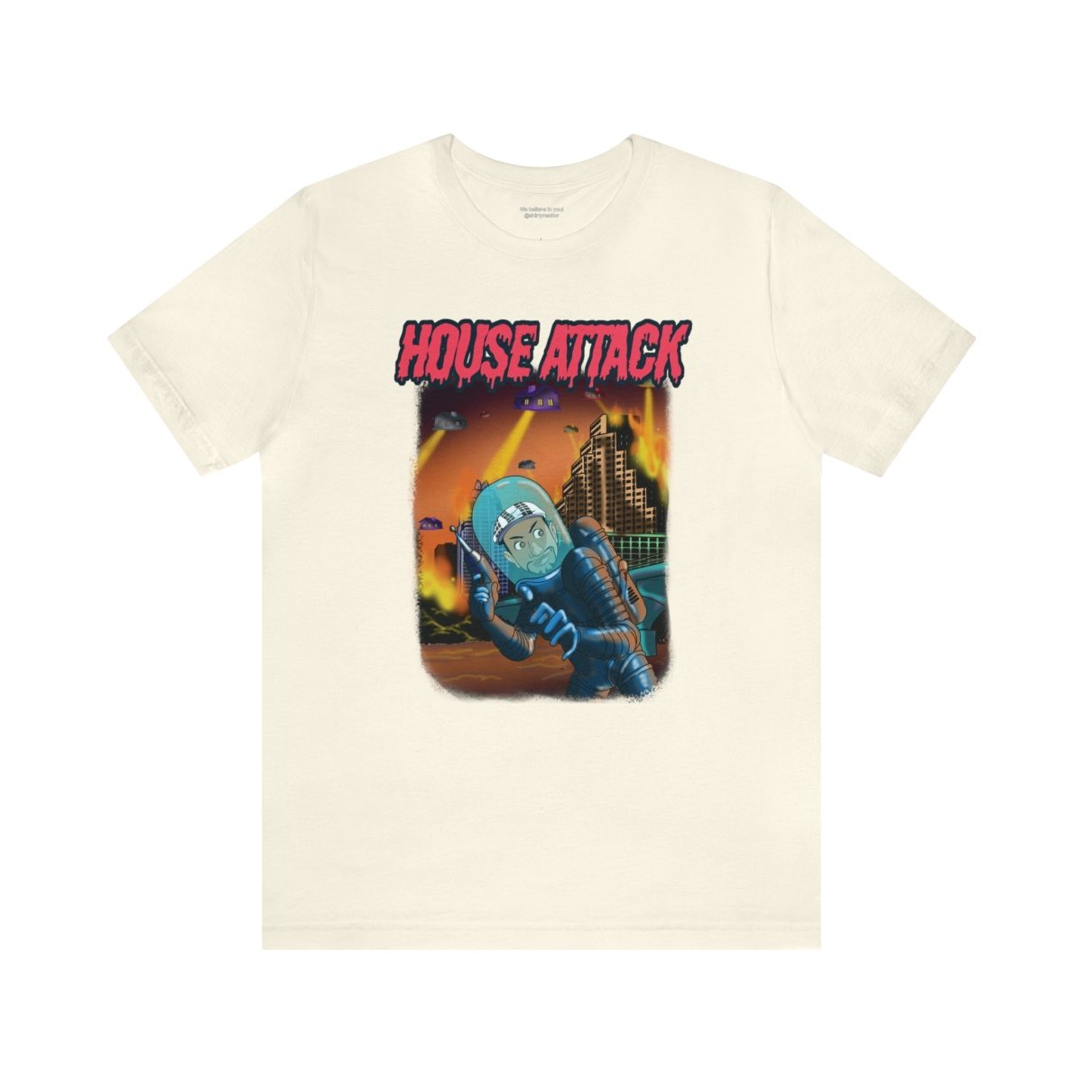 When Houses Attack" – Funny Realtor T-Shirt - T-Shirt | ShirtyAgents