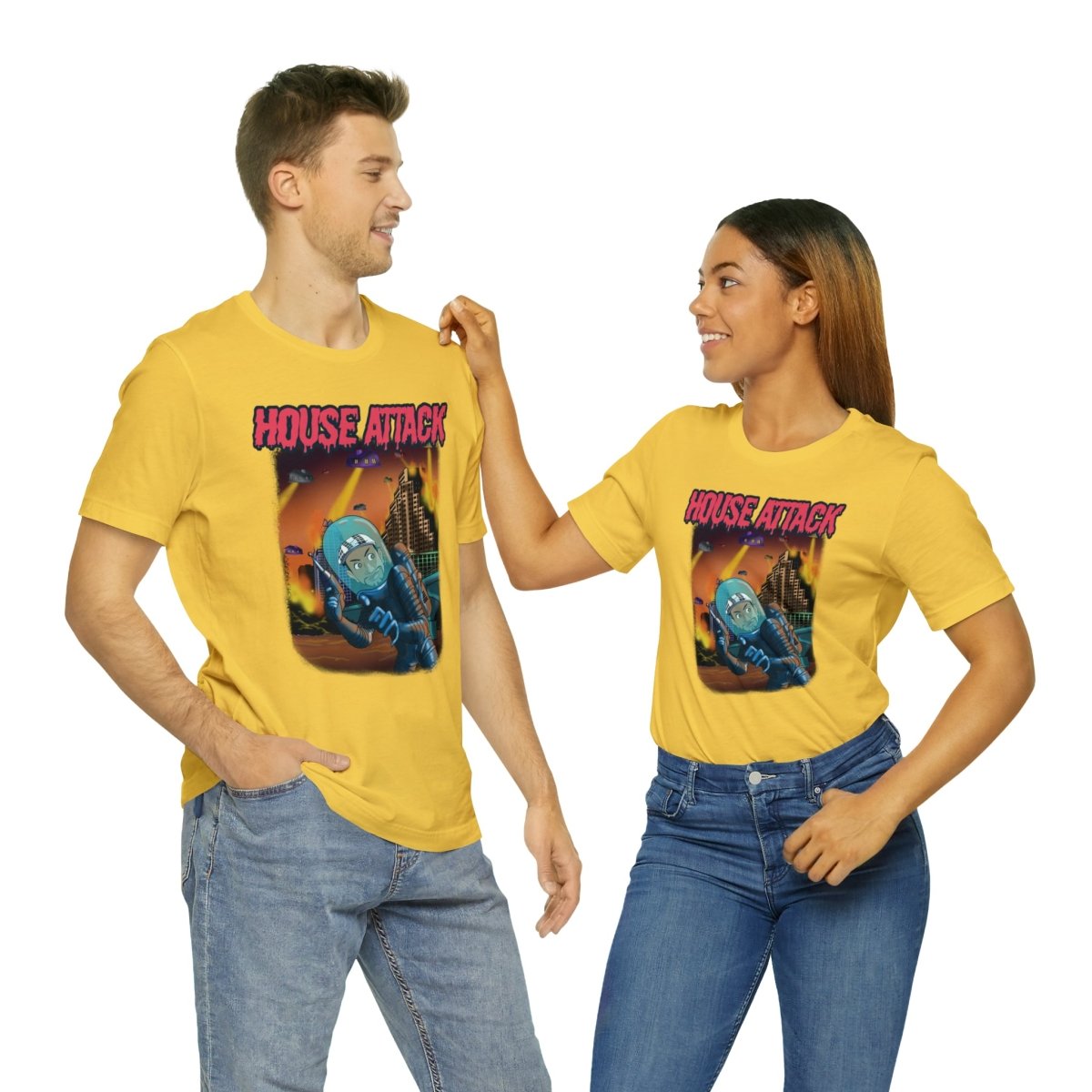 When Houses Attack" – Funny Realtor T-Shirt - T-Shirt | ShirtyAgents
