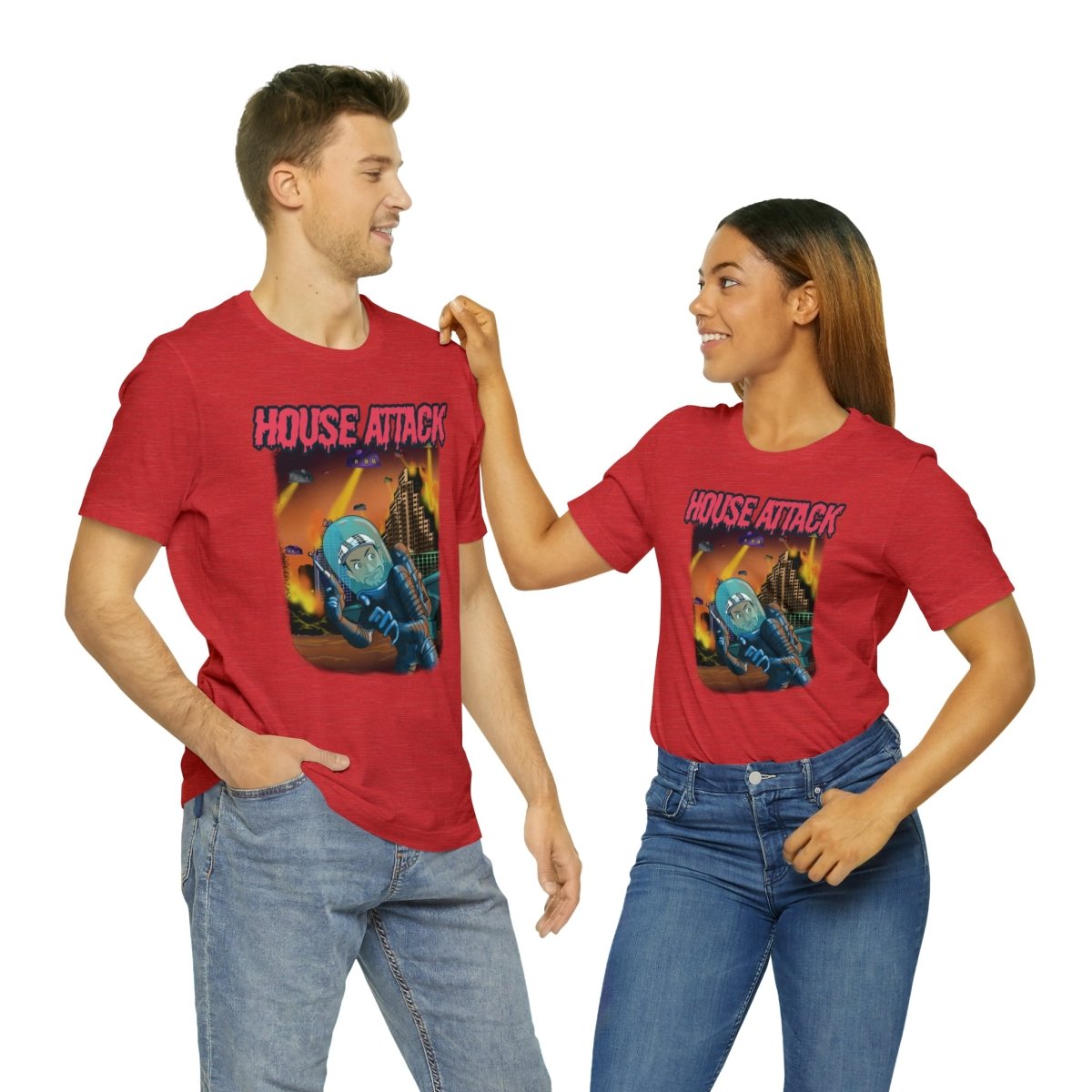 When Houses Attack" – Funny Realtor T-Shirt - T-Shirt | ShirtyAgents