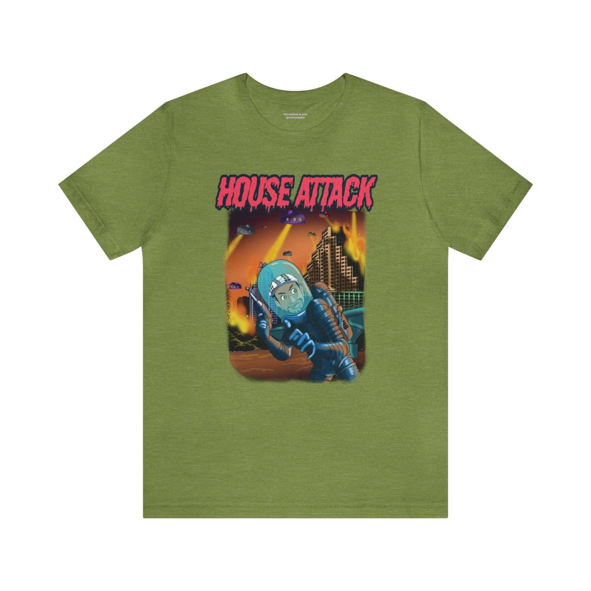 When Houses Attack" – Funny Realtor T-Shirt - T-Shirt | ShirtyAgents