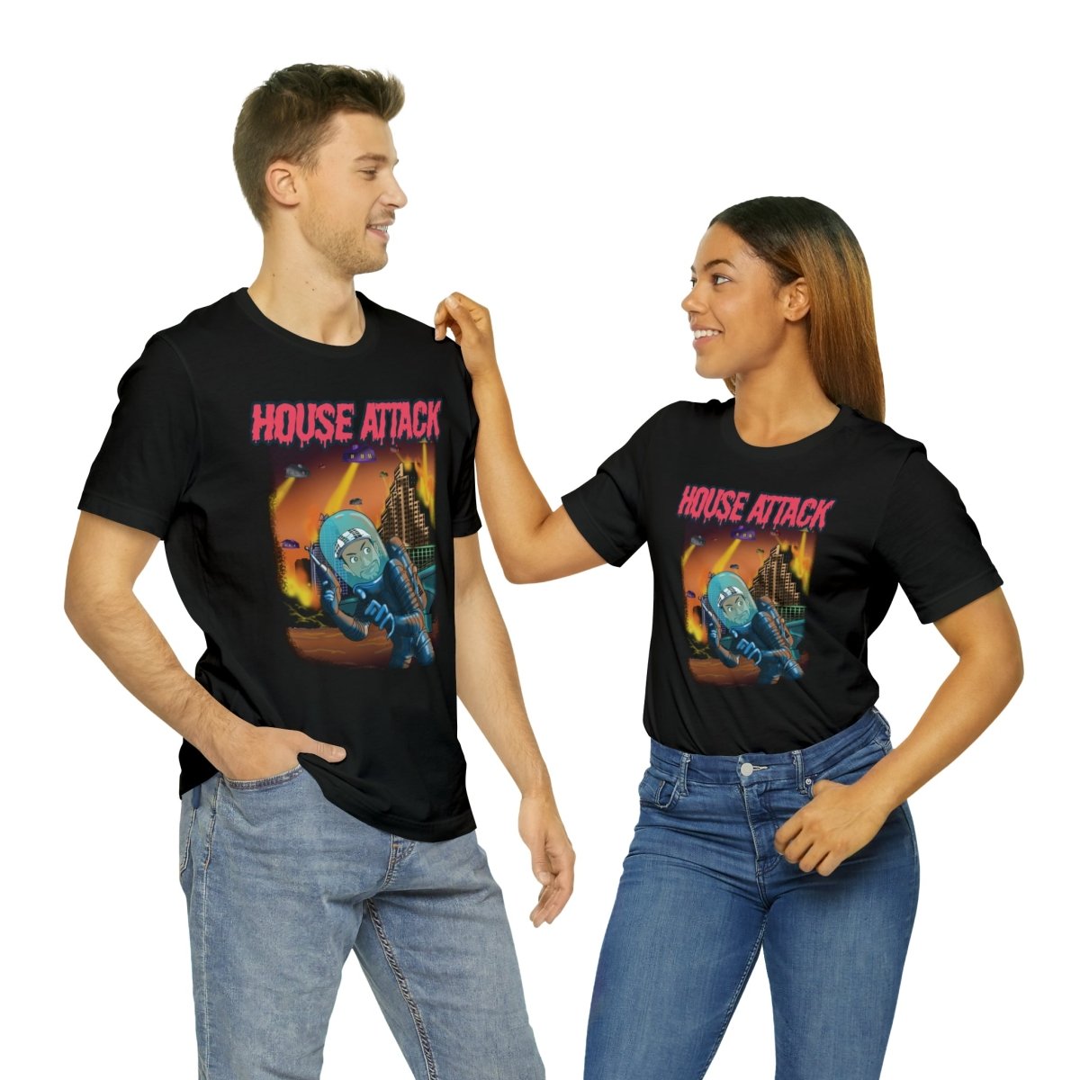 When Houses Attack" – Funny Realtor T-Shirt - T-Shirt | ShirtyAgents