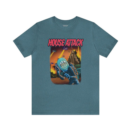 When Houses Attack" – Funny Realtor T-Shirt - T-Shirt | ShirtyAgents