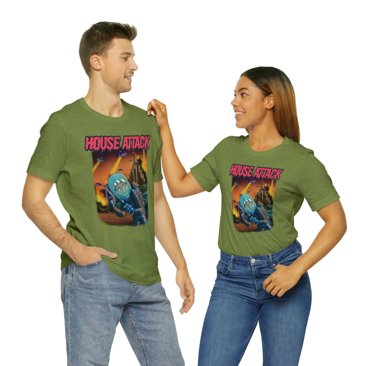 When Houses Attack" – Funny Realtor T-Shirt - T-Shirt | ShirtyAgents