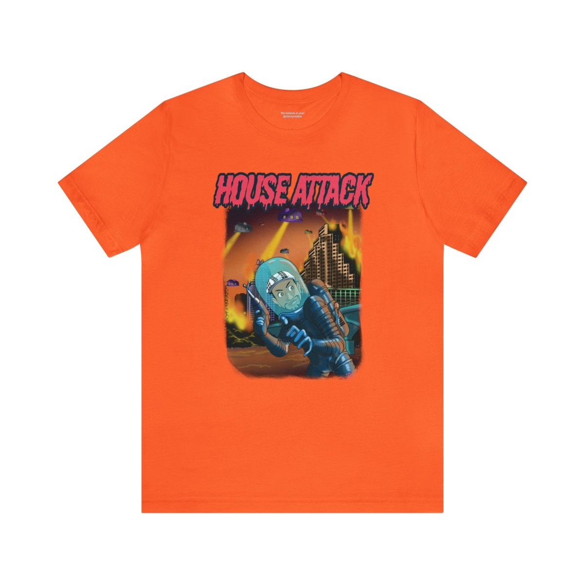 When Houses Attack" – Funny Realtor T-Shirt - T-Shirt | ShirtyAgents