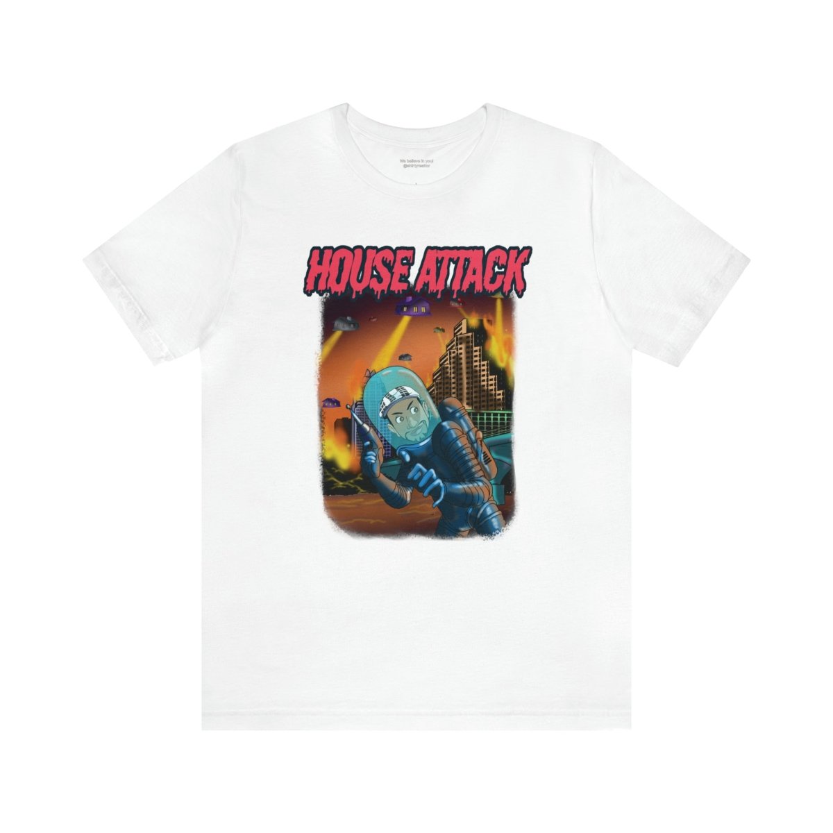 When Houses Attack" – Funny Realtor T-Shirt - T-Shirt | ShirtyAgents