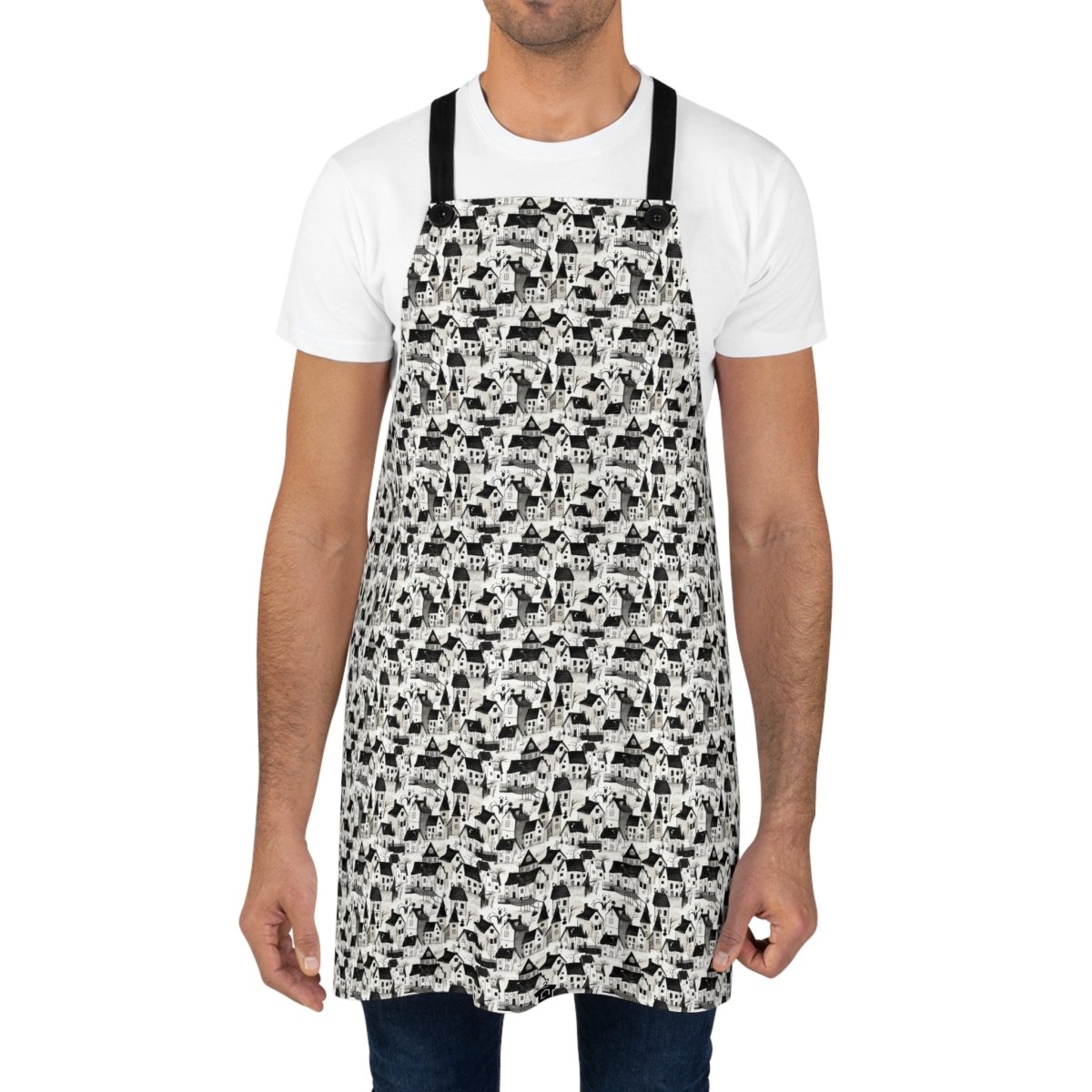 White Charcoal Neighborhood Apron - Accessories | ShirtyAgents