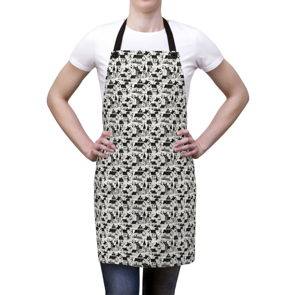 White Charcoal Neighborhood Apron - Accessories | ShirtyAgents