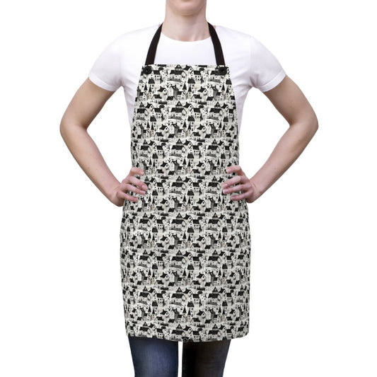 White Charcoal Neighborhood Apron - Accessories | ShirtyAgents