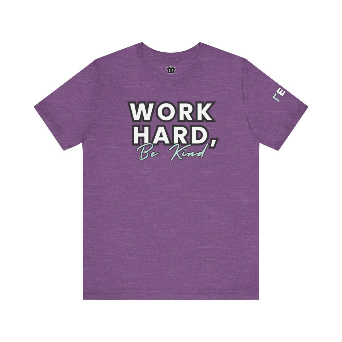 Work Hard, Be Kind – Modern Mint T-Shirt (Unofficial Edition) - T-Shirt | ShirtyAgents
