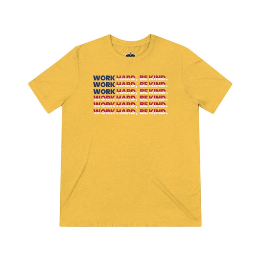 Work Hard, Be Kind Patriotic Flag - T-Shirt | ShirtyAgents