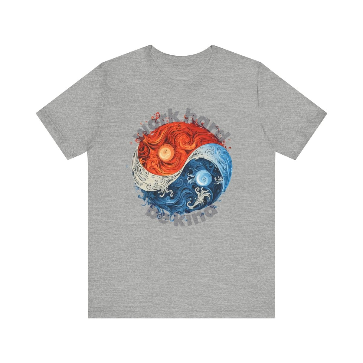 Yin & Yang, Fire & Water Work Hard Be Kind - T-Shirt | ShirtyAgents