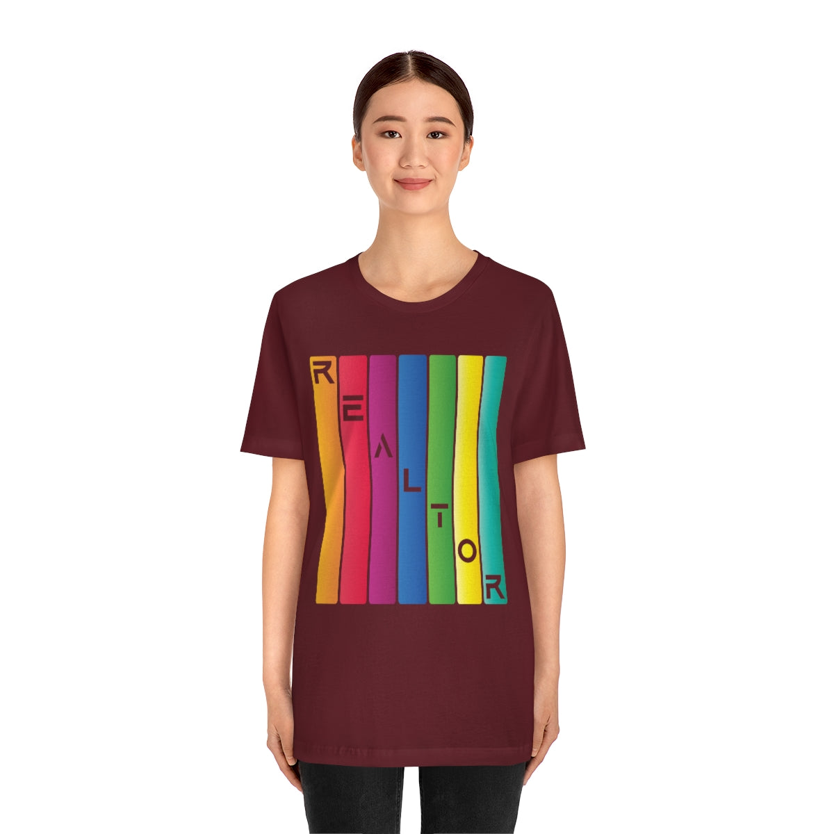 Realtor Colored Bars Tee