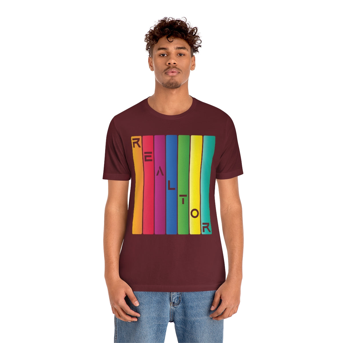 Realtor Colored Bars Tee