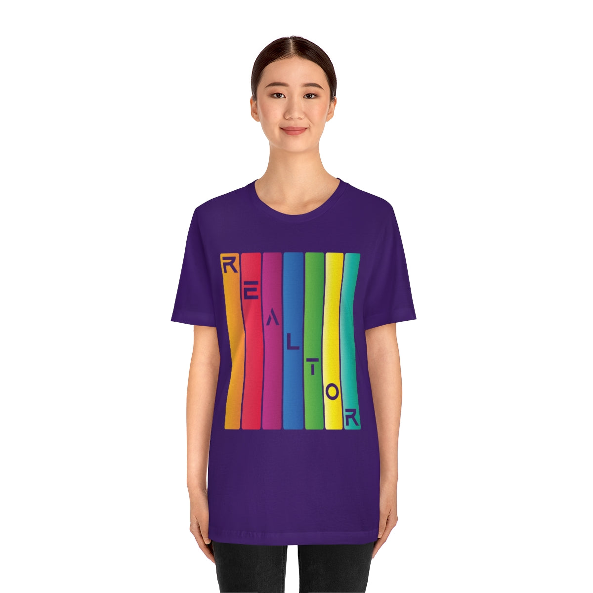 Realtor Colored Bars Tee