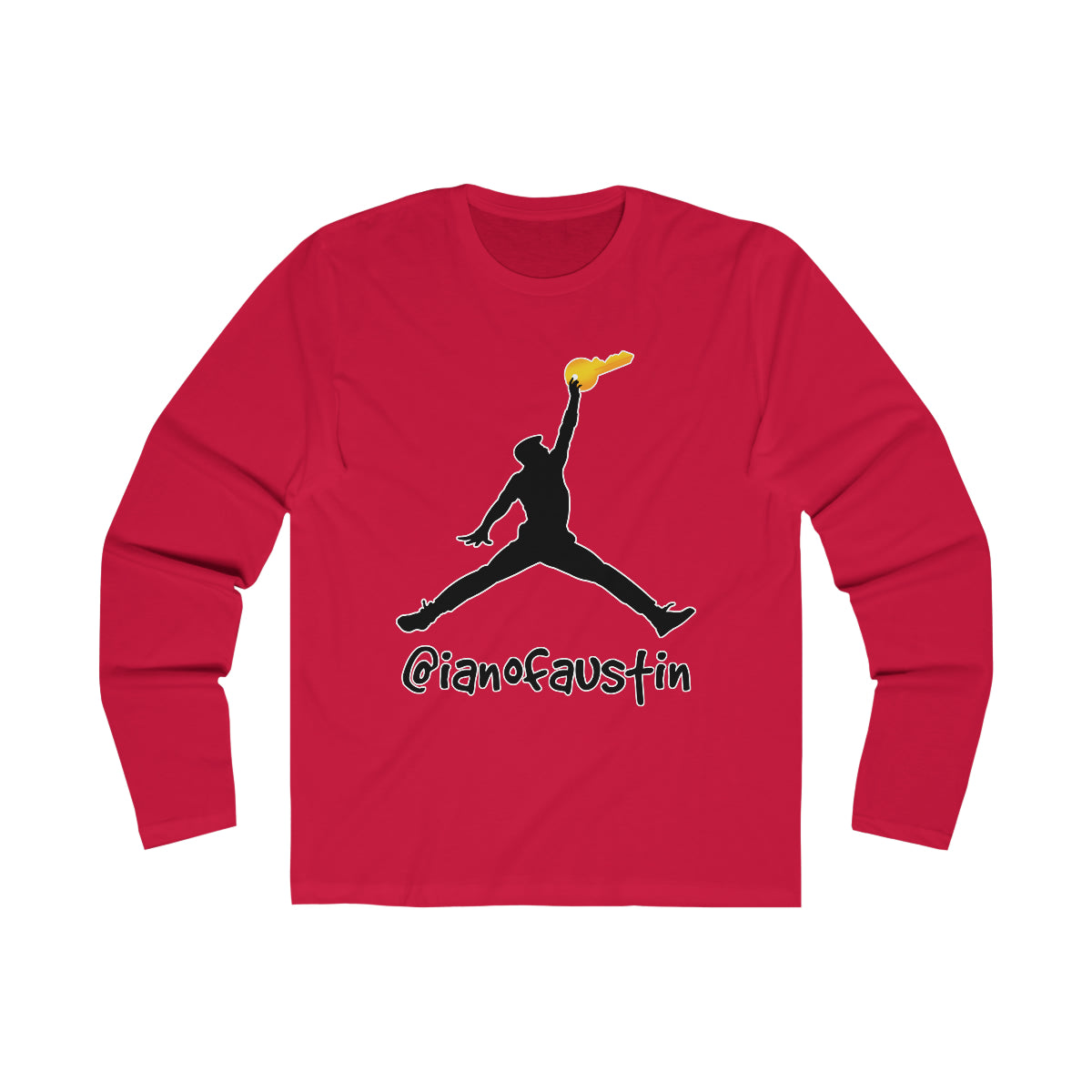 Jumpman Men's Long Sleeve Crew Tee #ianofaustin - REAL ESTATE Tease