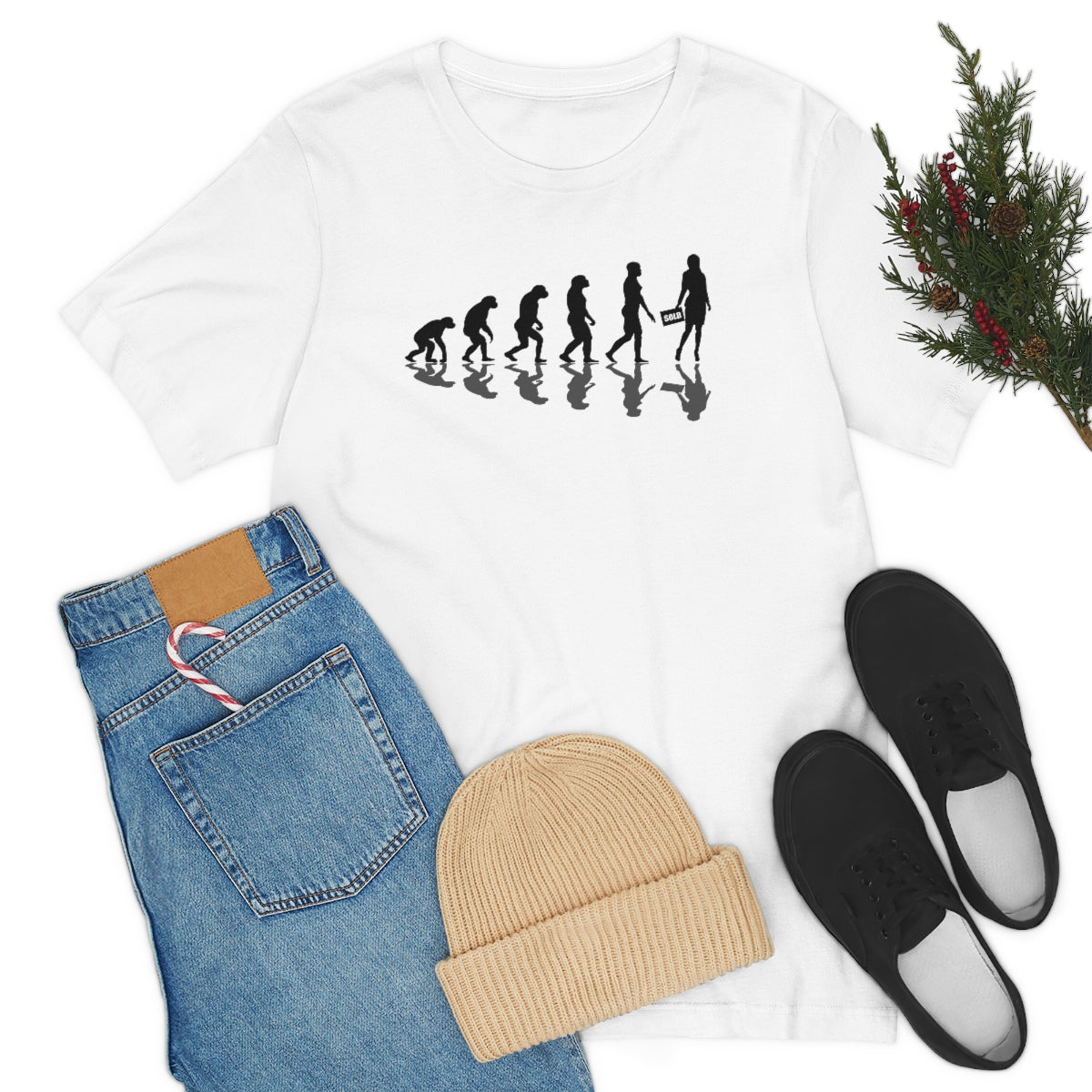 Evolution of Woman (Real Estate Edition) Tee