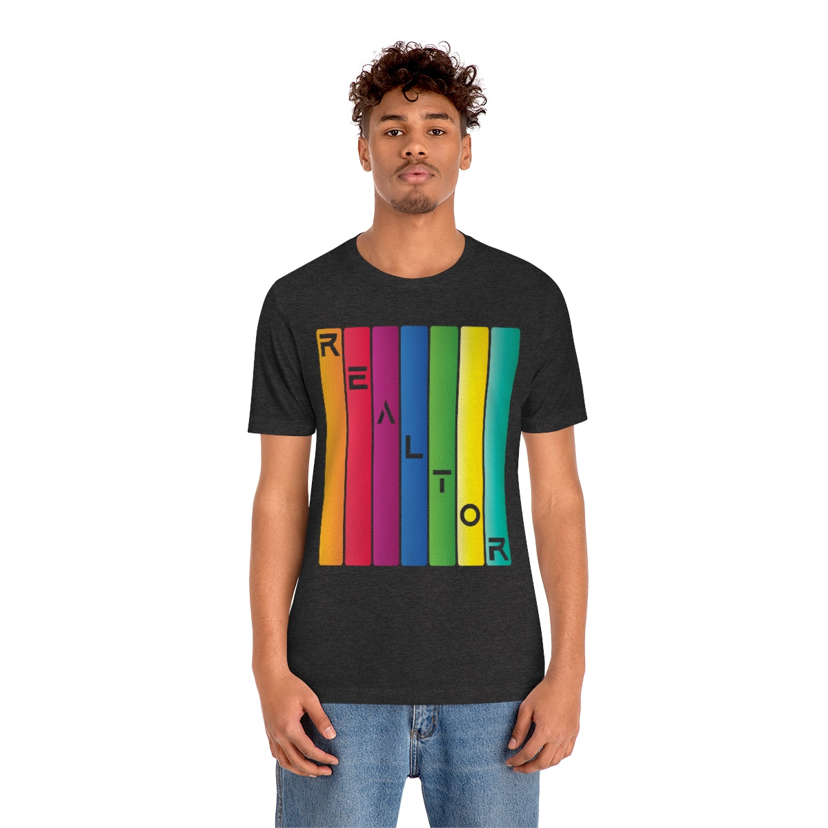 Realtor Colored Bars Tee