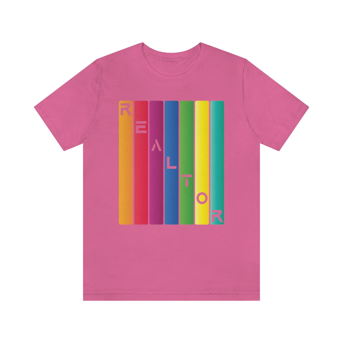 Realtor Colored Bars Tee