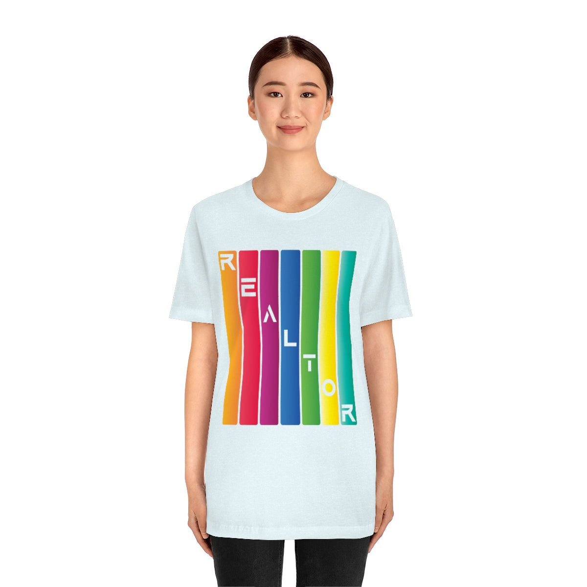 Realtor Colored Bars Tee