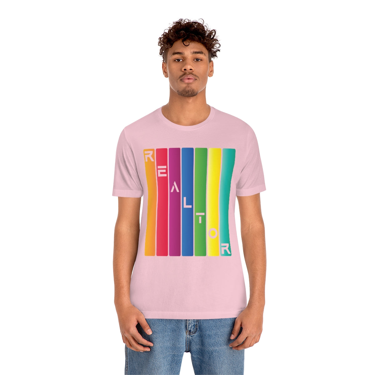 Realtor Colored Bars Tee
