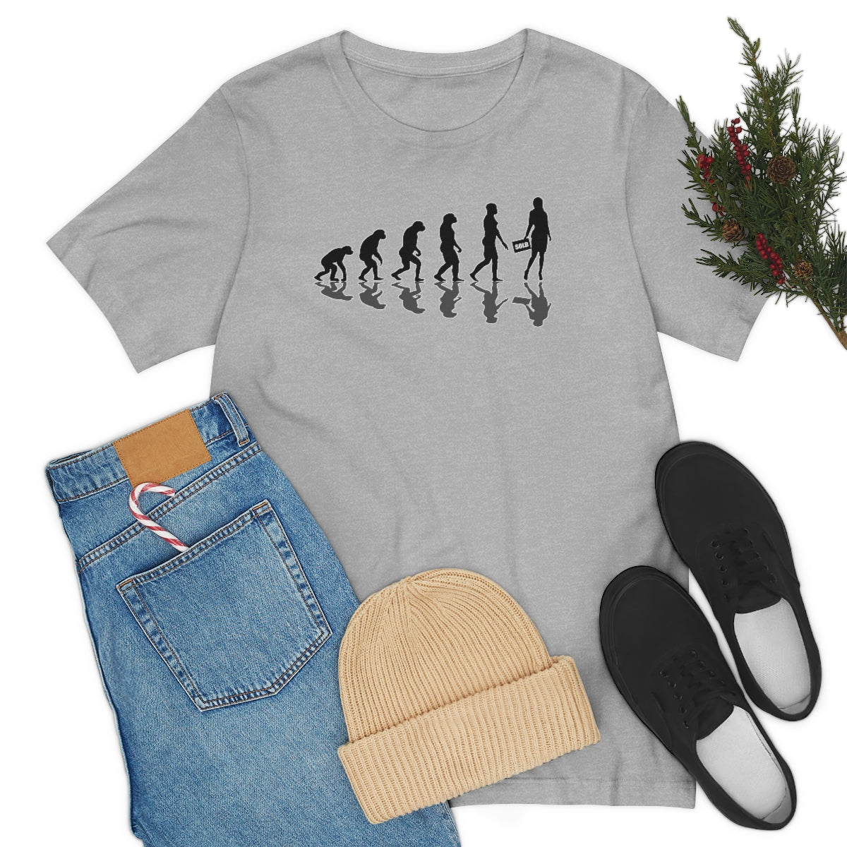 Evolution of Woman (Real Estate Edition) Tee