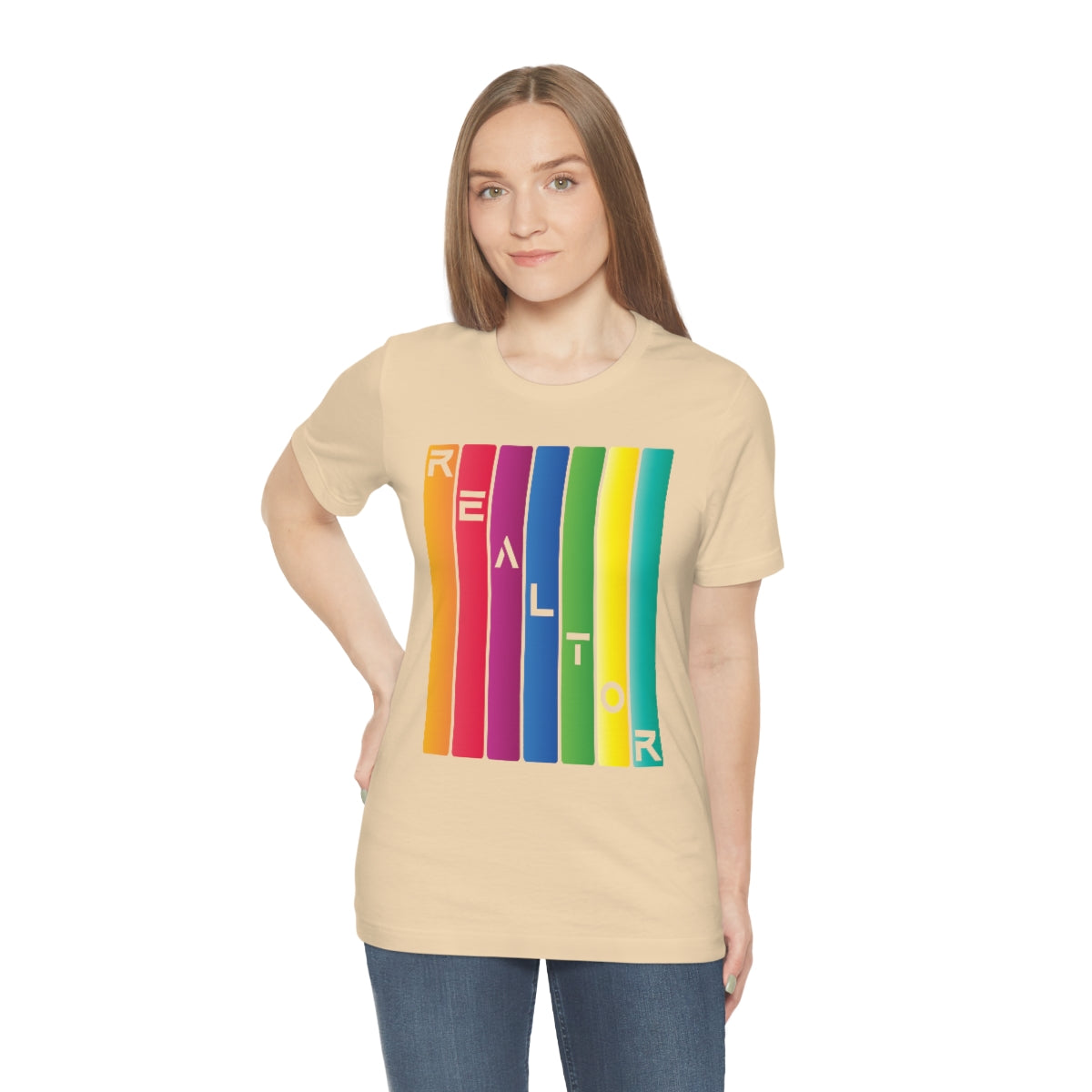 Realtor Colored Bars Tee