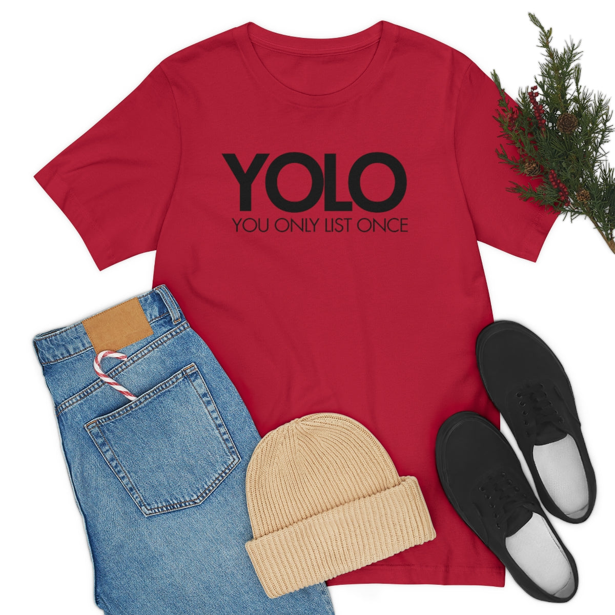 YOLO H1 – You Only List Once Tee