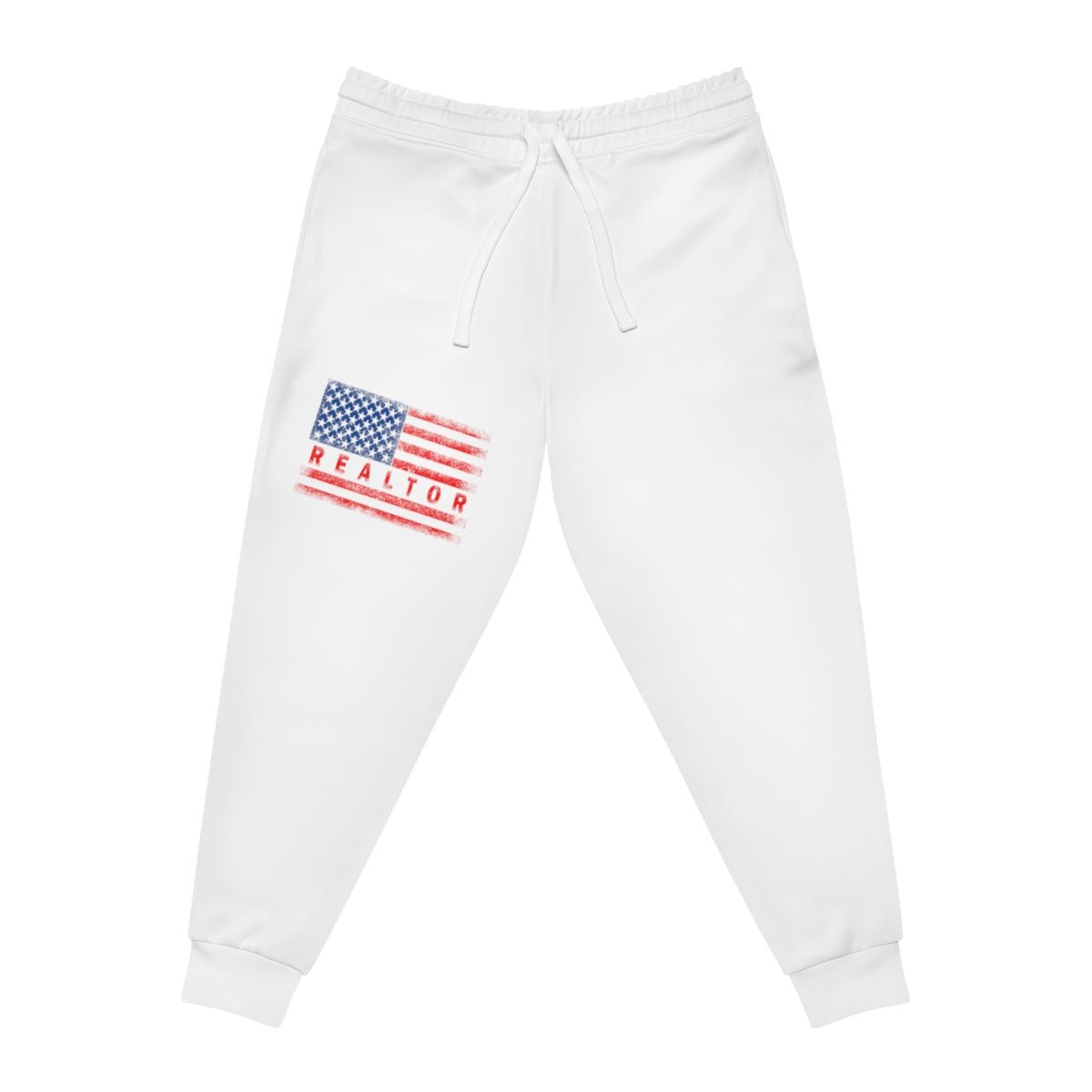 American Flag Realtor Athletic Joggers - All Over Prints | ShirtyAgents