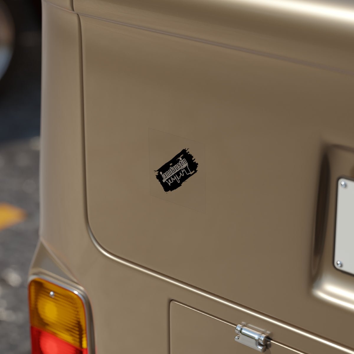 π @ianofaustin REAL Austin Skyline Black Brush Outdoor Sticker #ianofaustin - Paper products | ShirtyAgents