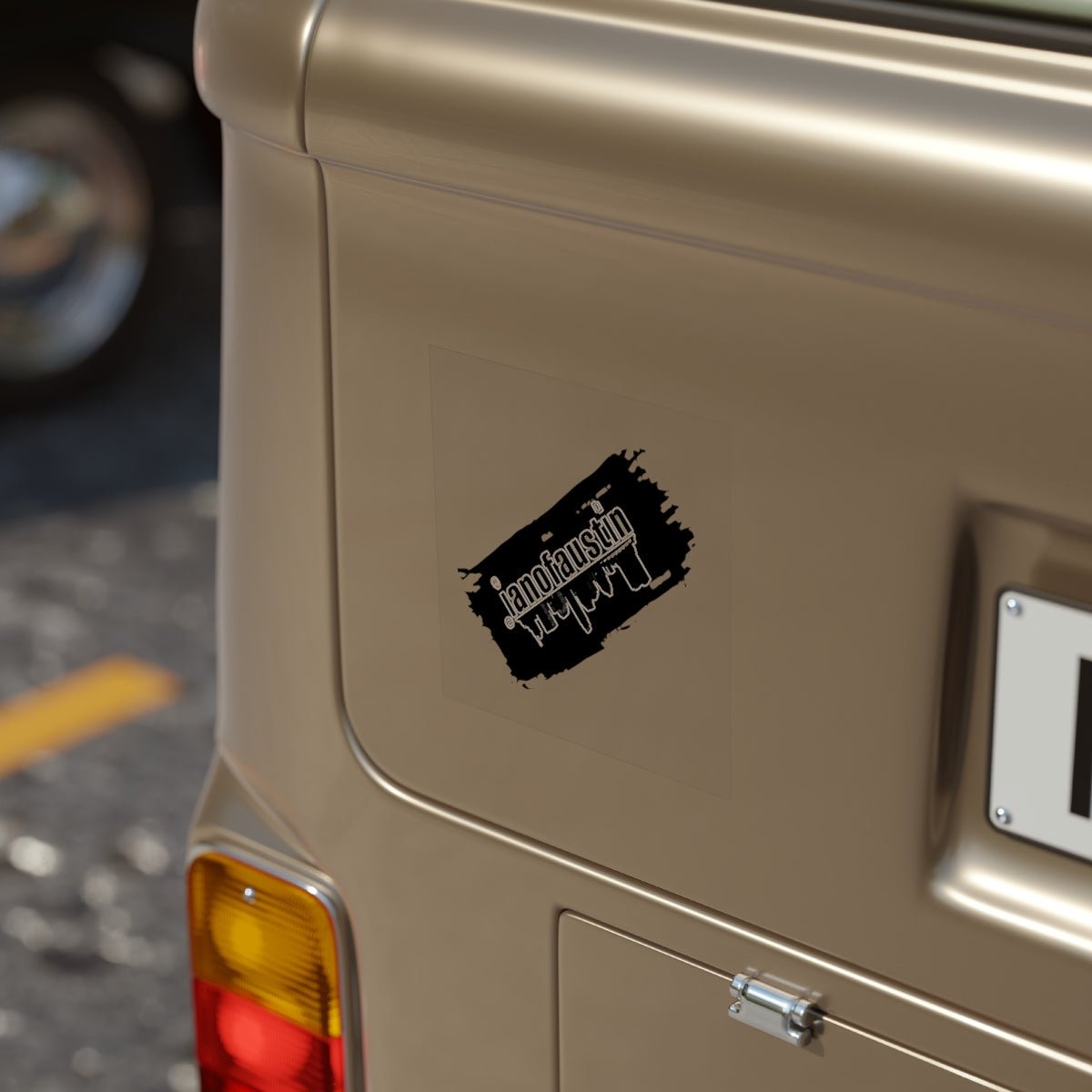 π @ianofaustin REAL Austin Skyline Black Brush Outdoor Sticker #ianofaustin - Paper products | ShirtyAgents