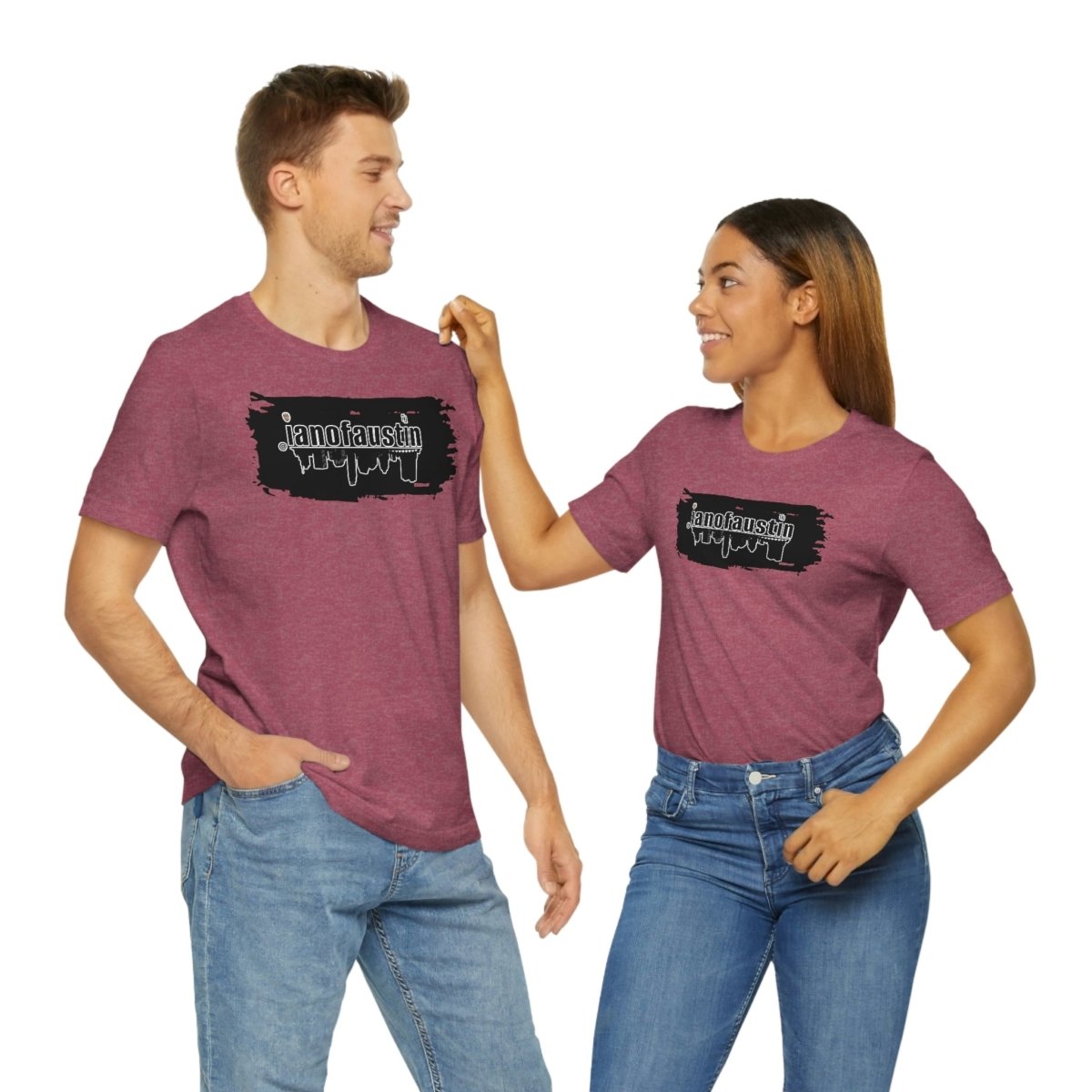 @ianofaustin REAL Austin Skyline Black Brush - T-Shirt | ShirtyAgents