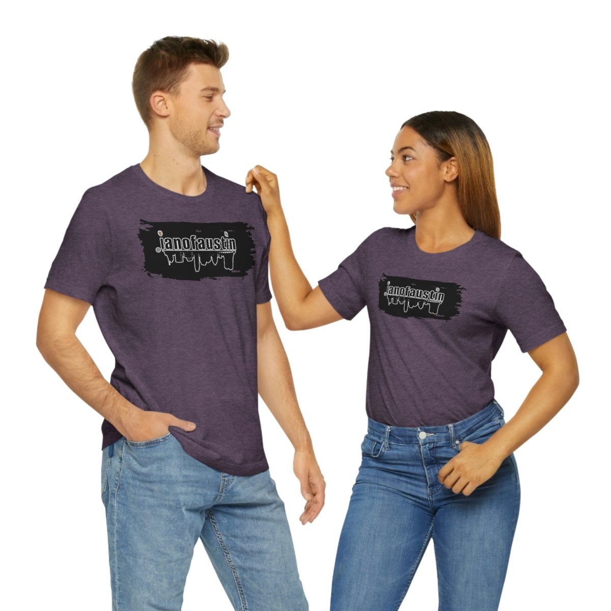 @ianofaustin REAL Austin Skyline Black Brush - T-Shirt | ShirtyAgents