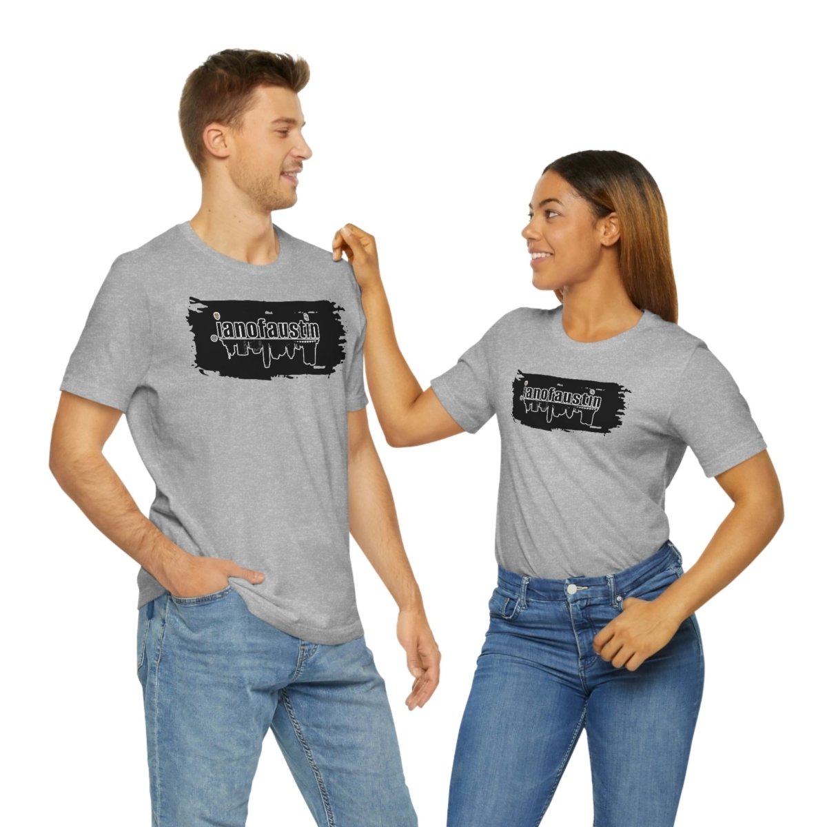 @ianofaustin REAL Austin Skyline Black Brush - T-Shirt | ShirtyAgents