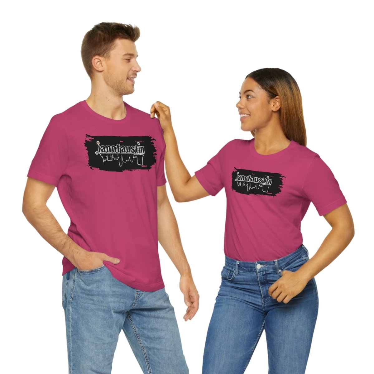 @ianofaustin REAL Austin Skyline Black Brush - T-Shirt | ShirtyAgents