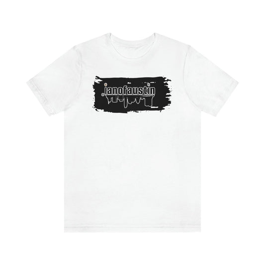 @ianofaustin REAL Austin Skyline Black Brush - T-Shirt | ShirtyAgents