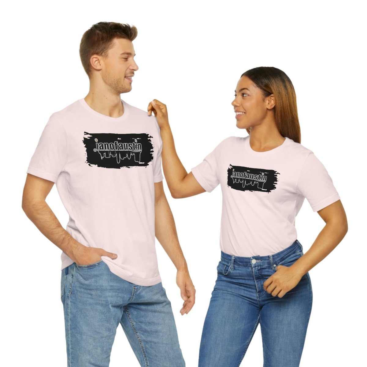 @ianofaustin REAL Austin Skyline Black Brush - T-Shirt | ShirtyAgents
