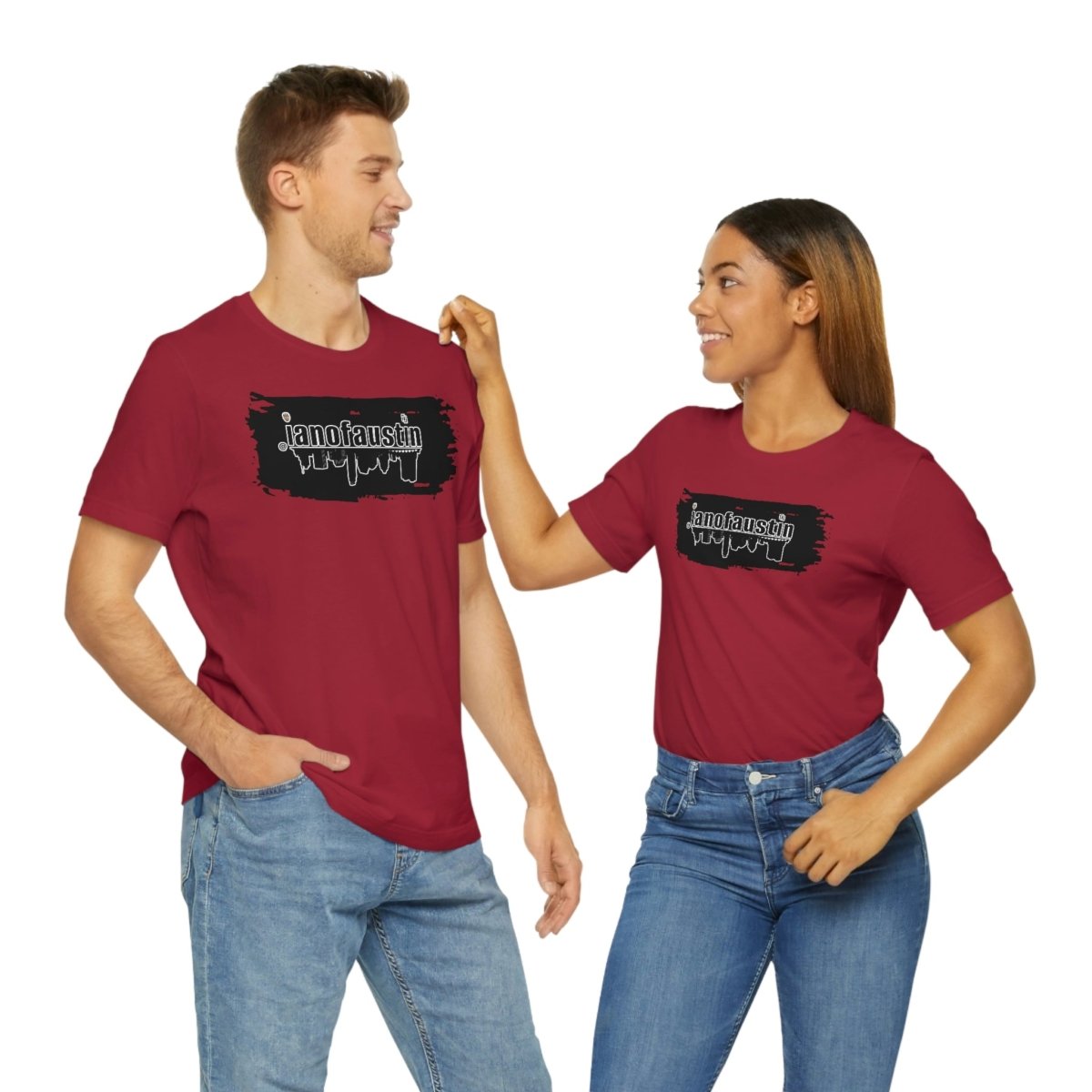 @ianofaustin REAL Austin Skyline Black Brush - T-Shirt | ShirtyAgents