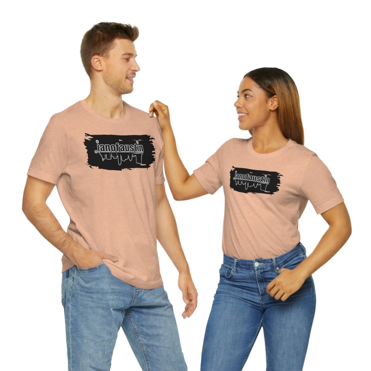 @ianofaustin REAL Austin Skyline Black Brush - T-Shirt | ShirtyAgents