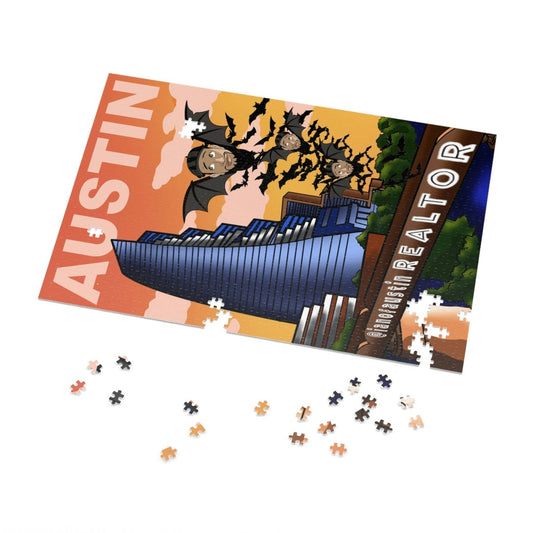 Austin Bat Bridge Jigsaw Puzzle 1000 Piece - Puzzle | ShirtyAgents
