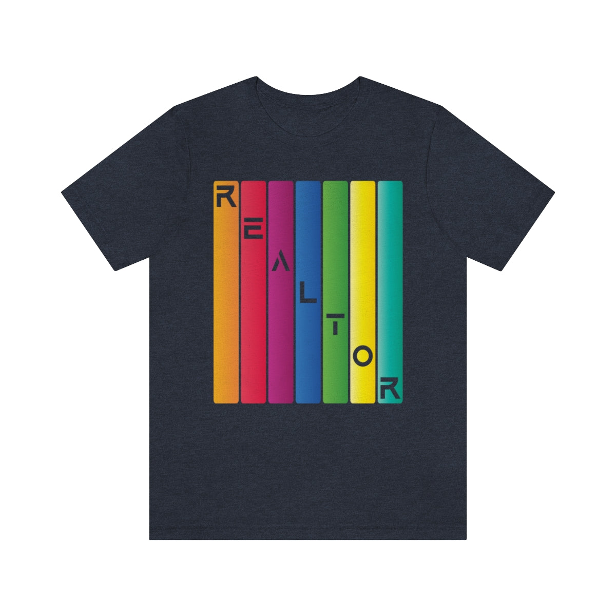 Realtor Colored Bars Tee