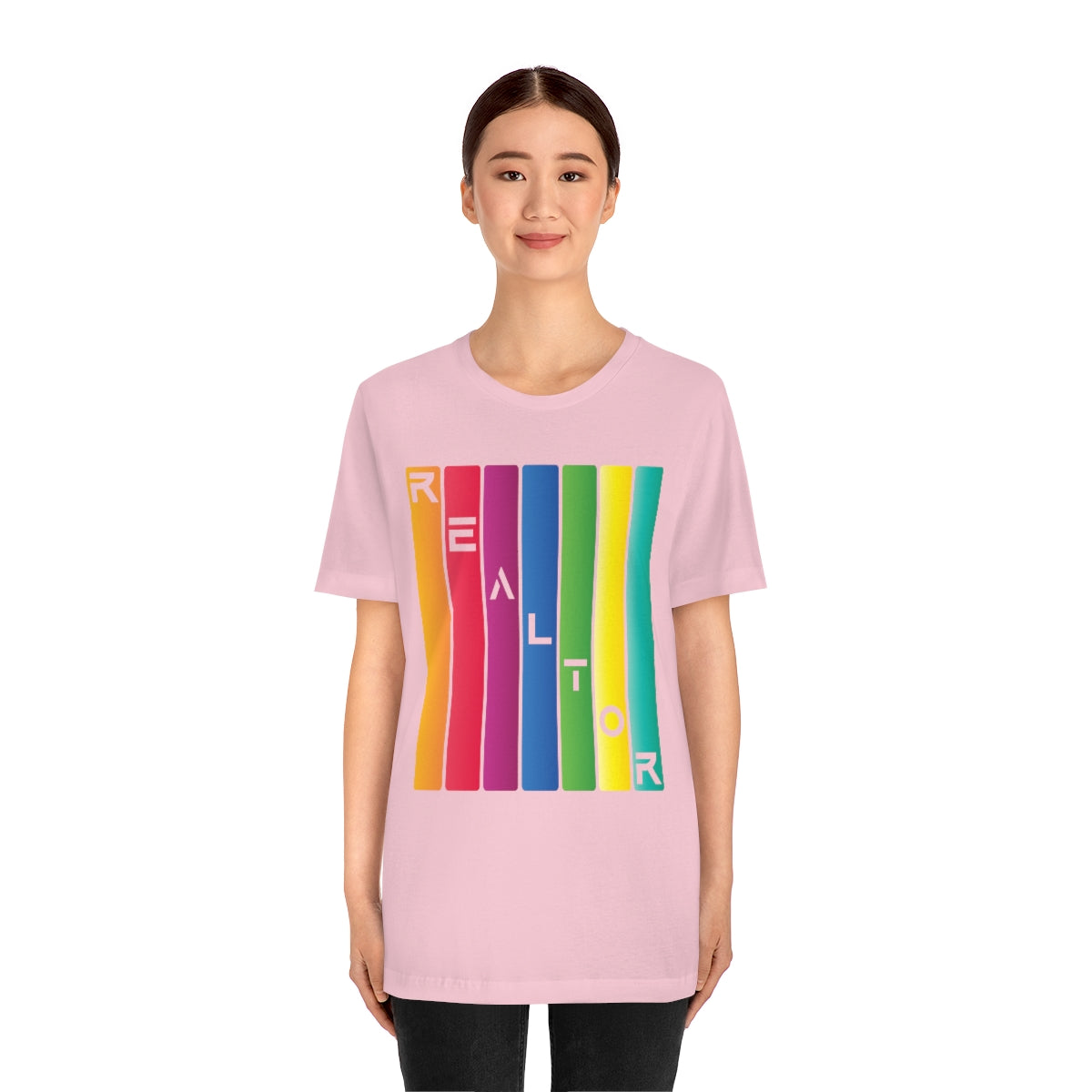 Realtor Colored Bars Tee