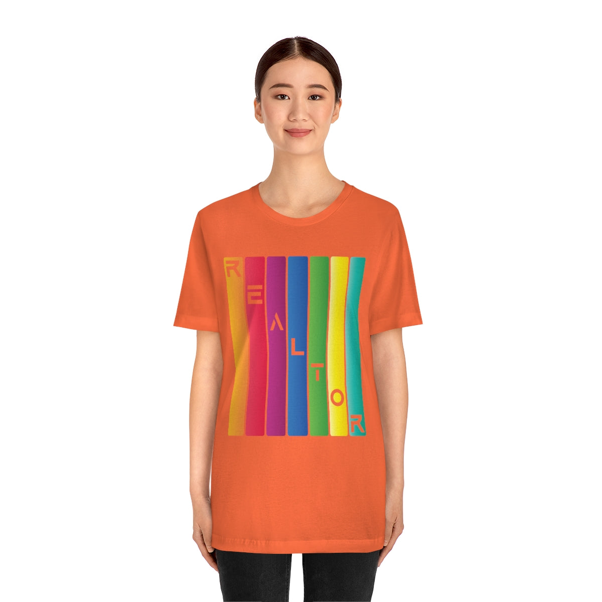 Realtor Colored Bars Tee